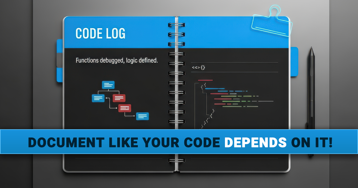 Document like your code depends on it